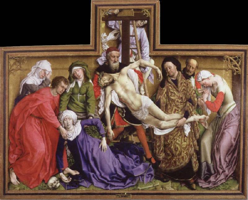 Rogier van der Weyden Deposition Norge oil painting art